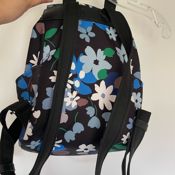 Kate Spade Floral Canvas Backpack - Picture 2 of 3
